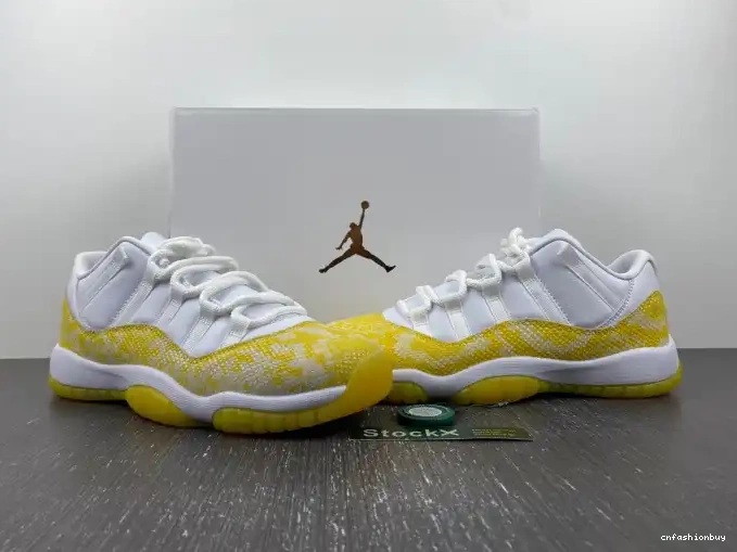 AH7860-107 11 Low WMNS Snakeskin Jordan Air Yellow 0705